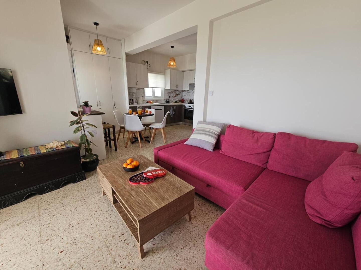 Ammos Beachfront Villa Paradise 拉纳卡 外观 照片